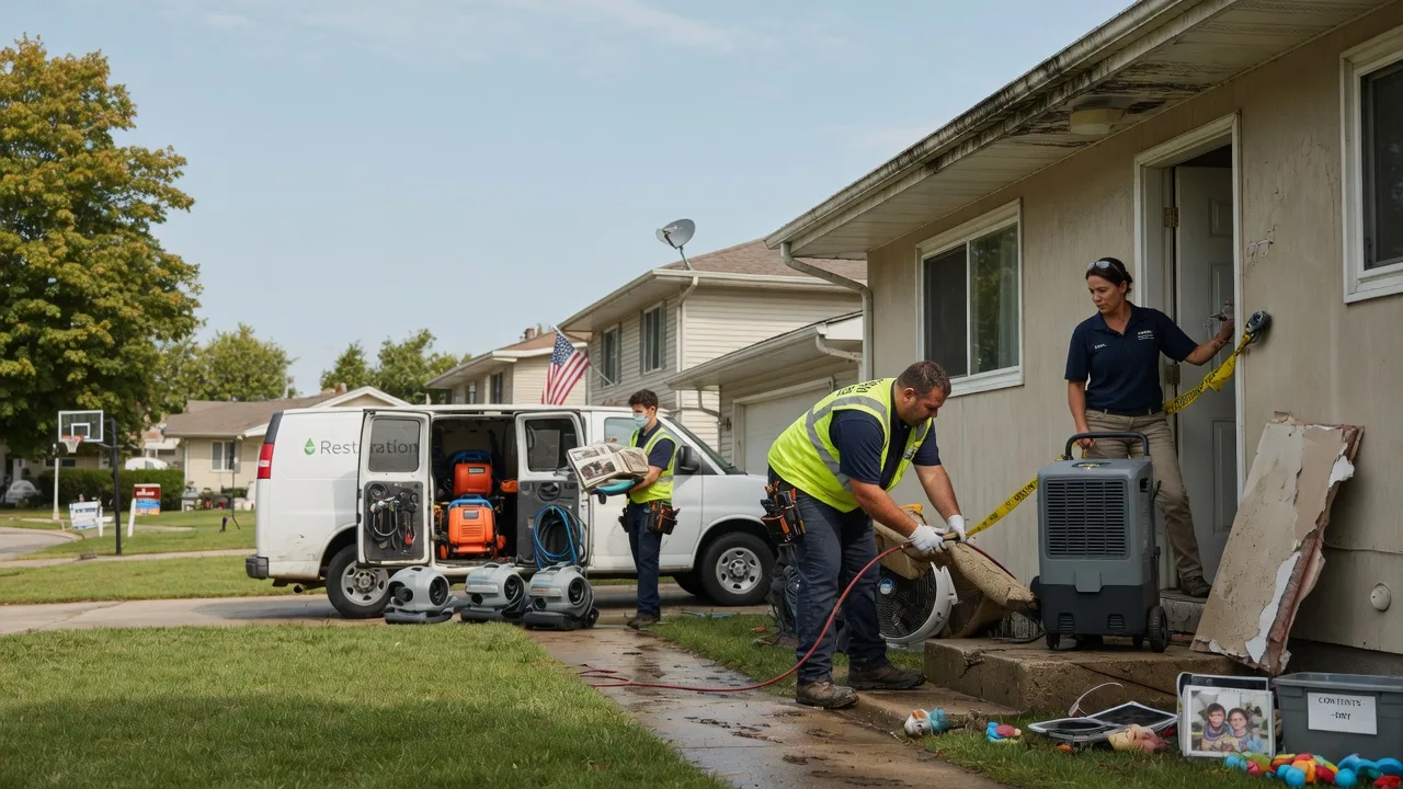 Water Damage Restoration in Tram, KY near me